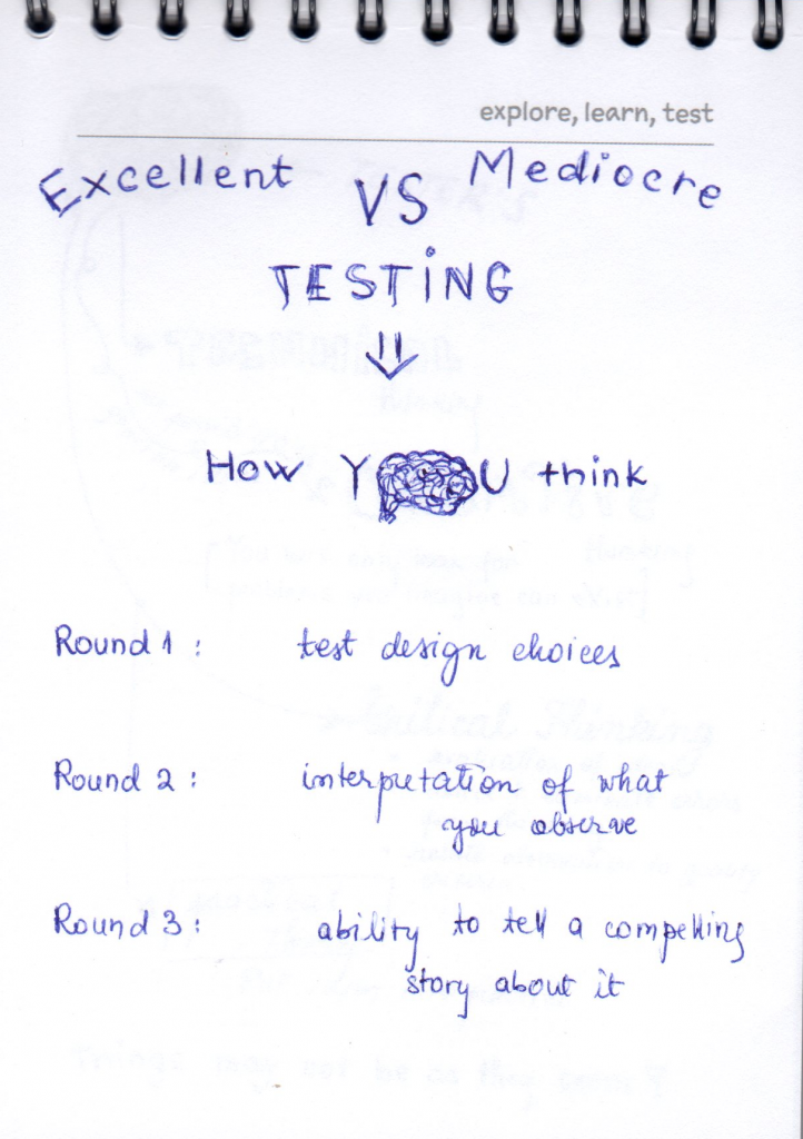 Lesson 19 - Excelent and Mediocre Testing