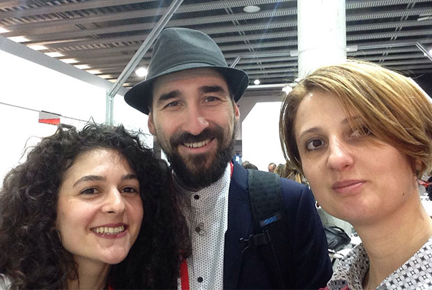 Alex, Oana and Roxi at MWC